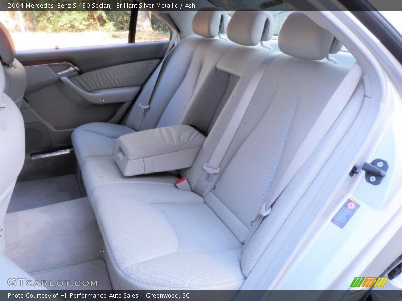 Brilliant Silver Metallic / Ash 2004 Mercedes-Benz S 430 Sedan