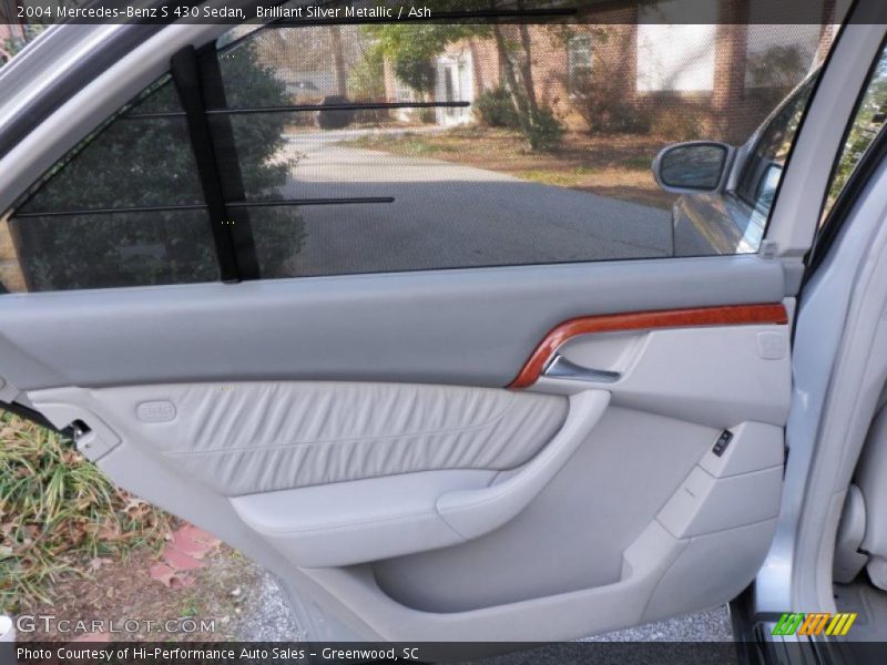 Brilliant Silver Metallic / Ash 2004 Mercedes-Benz S 430 Sedan