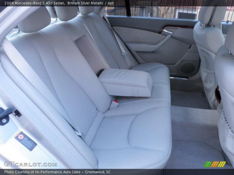 Brilliant Silver Metallic / Ash 2004 Mercedes-Benz S 430 Sedan