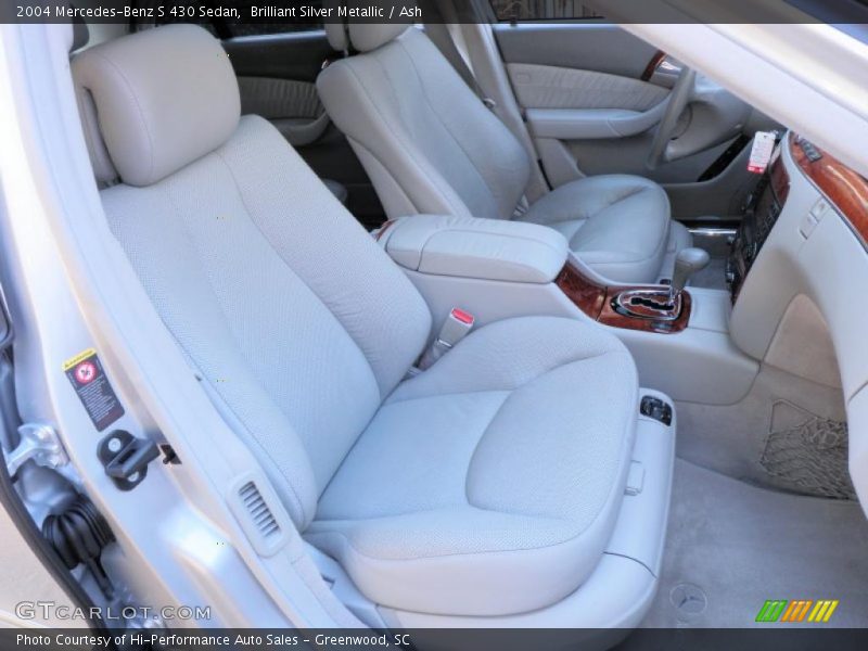 Brilliant Silver Metallic / Ash 2004 Mercedes-Benz S 430 Sedan