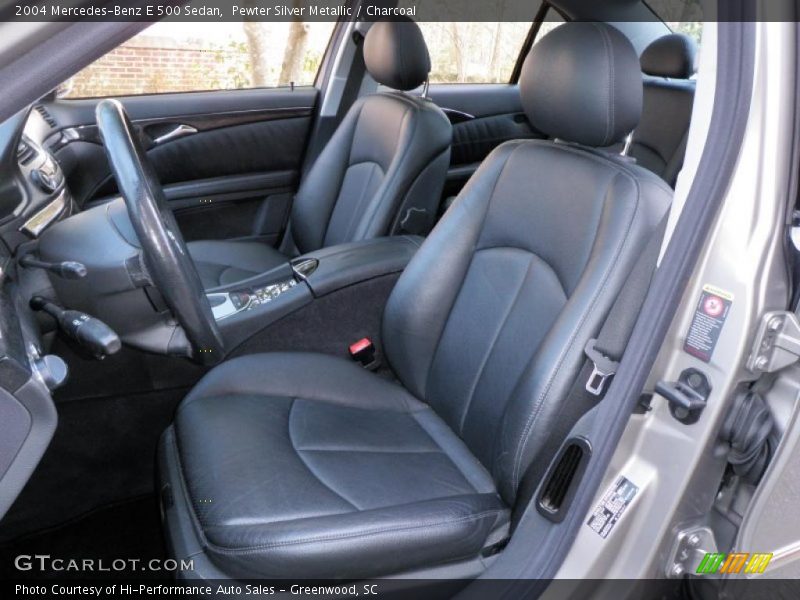 Pewter Silver Metallic / Charcoal 2004 Mercedes-Benz E 500 Sedan