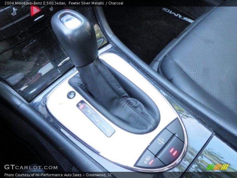 Pewter Silver Metallic / Charcoal 2004 Mercedes-Benz E 500 Sedan