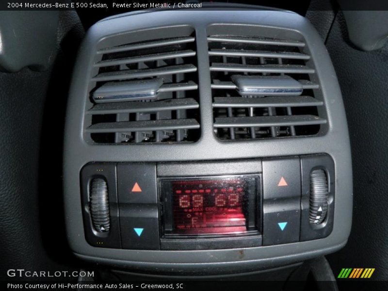 Pewter Silver Metallic / Charcoal 2004 Mercedes-Benz E 500 Sedan