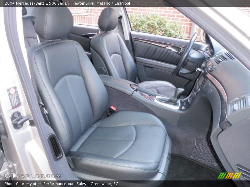 Pewter Silver Metallic / Charcoal 2004 Mercedes-Benz E 500 Sedan