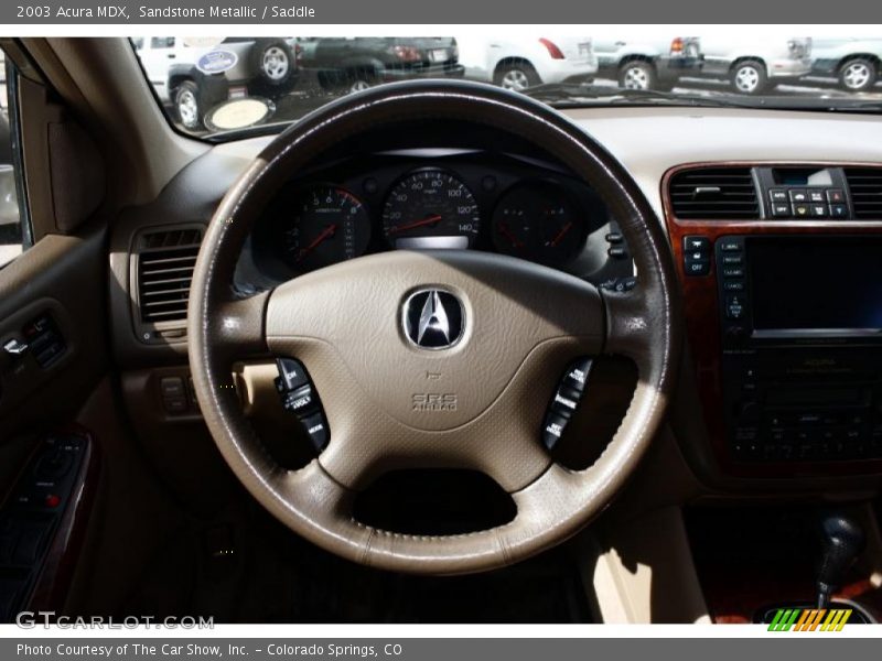 Sandstone Metallic / Saddle 2003 Acura MDX