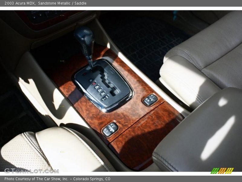 Sandstone Metallic / Saddle 2003 Acura MDX