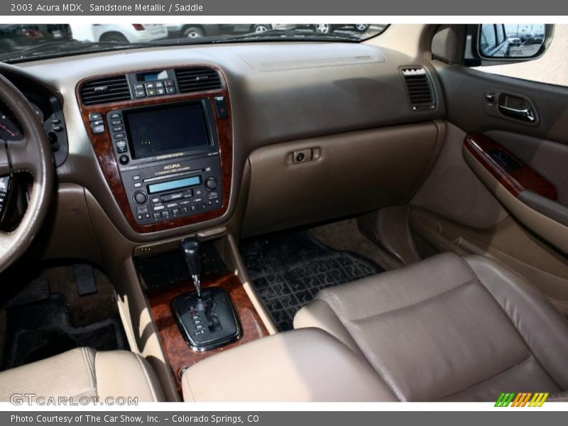 Sandstone Metallic / Saddle 2003 Acura MDX