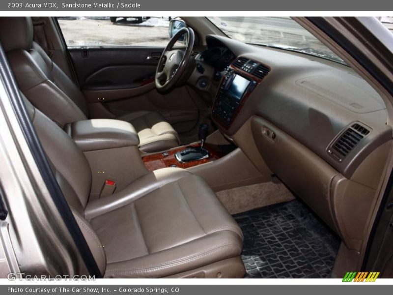 Sandstone Metallic / Saddle 2003 Acura MDX