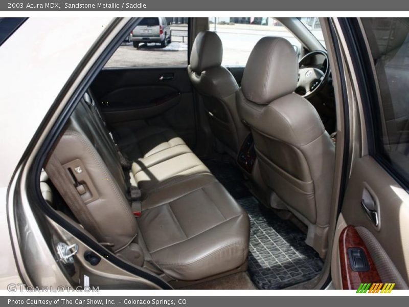 Sandstone Metallic / Saddle 2003 Acura MDX