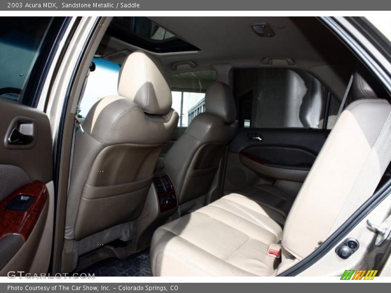 Sandstone Metallic / Saddle 2003 Acura MDX
