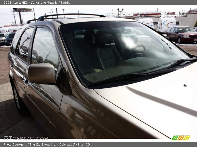 Sandstone Metallic / Saddle 2003 Acura MDX
