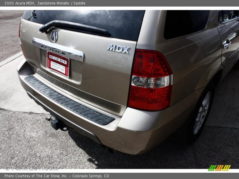 Sandstone Metallic / Saddle 2003 Acura MDX