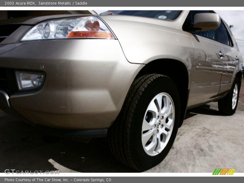 Sandstone Metallic / Saddle 2003 Acura MDX