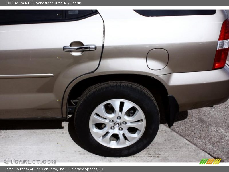Sandstone Metallic / Saddle 2003 Acura MDX