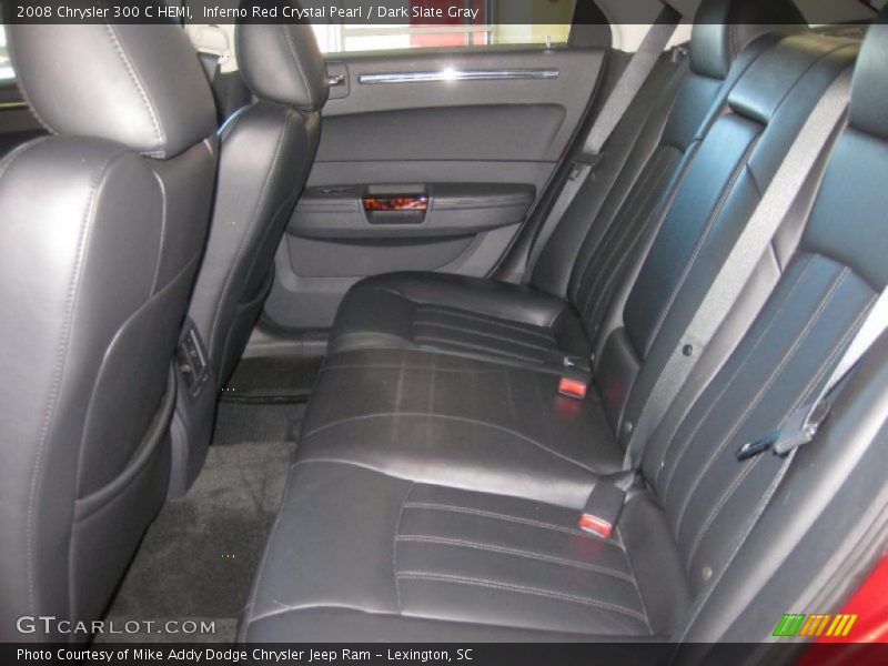Inferno Red Crystal Pearl / Dark Slate Gray 2008 Chrysler 300 C HEMI
