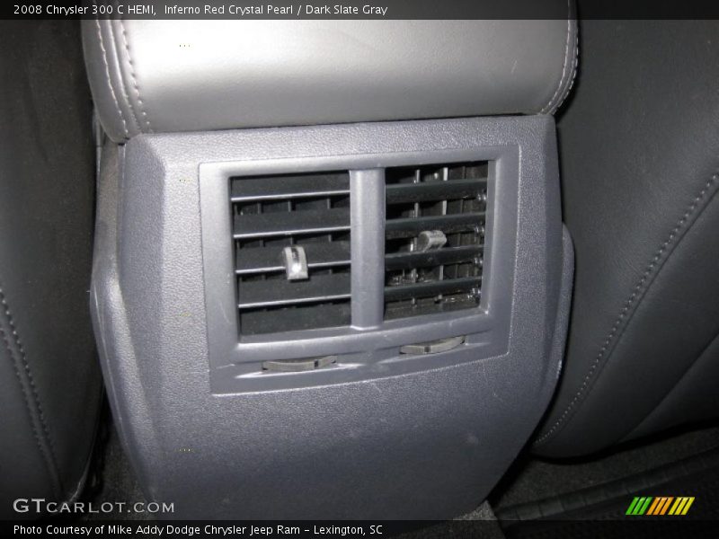 Inferno Red Crystal Pearl / Dark Slate Gray 2008 Chrysler 300 C HEMI