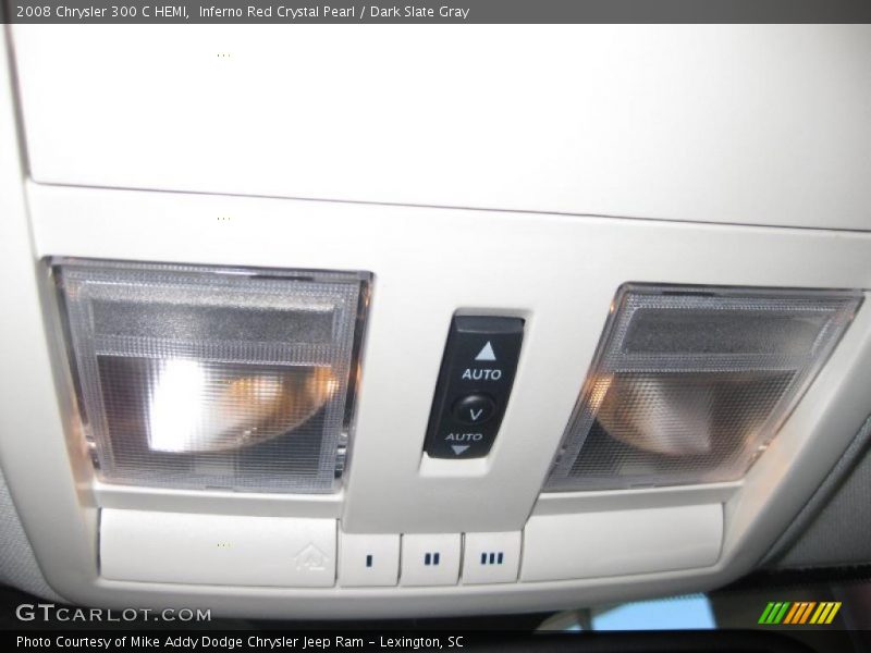 Inferno Red Crystal Pearl / Dark Slate Gray 2008 Chrysler 300 C HEMI