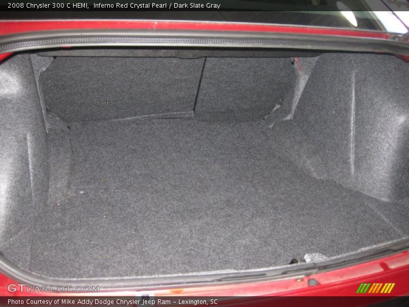 Inferno Red Crystal Pearl / Dark Slate Gray 2008 Chrysler 300 C HEMI