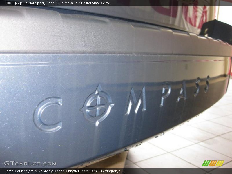 Steel Blue Metallic / Pastel Slate Gray 2007 Jeep Patriot Sport