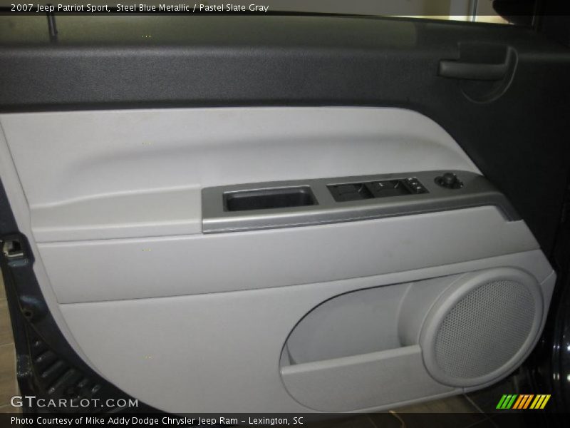 Steel Blue Metallic / Pastel Slate Gray 2007 Jeep Patriot Sport