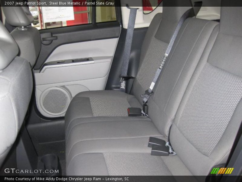 Steel Blue Metallic / Pastel Slate Gray 2007 Jeep Patriot Sport