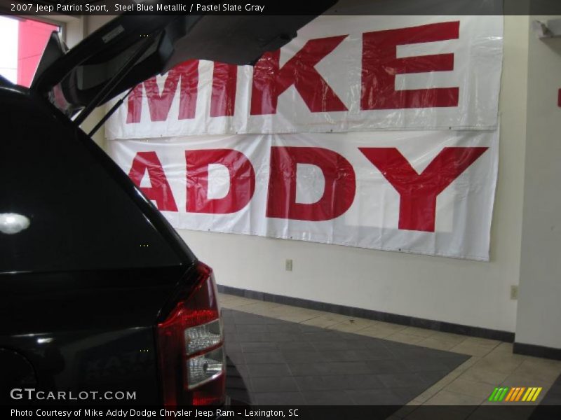Steel Blue Metallic / Pastel Slate Gray 2007 Jeep Patriot Sport