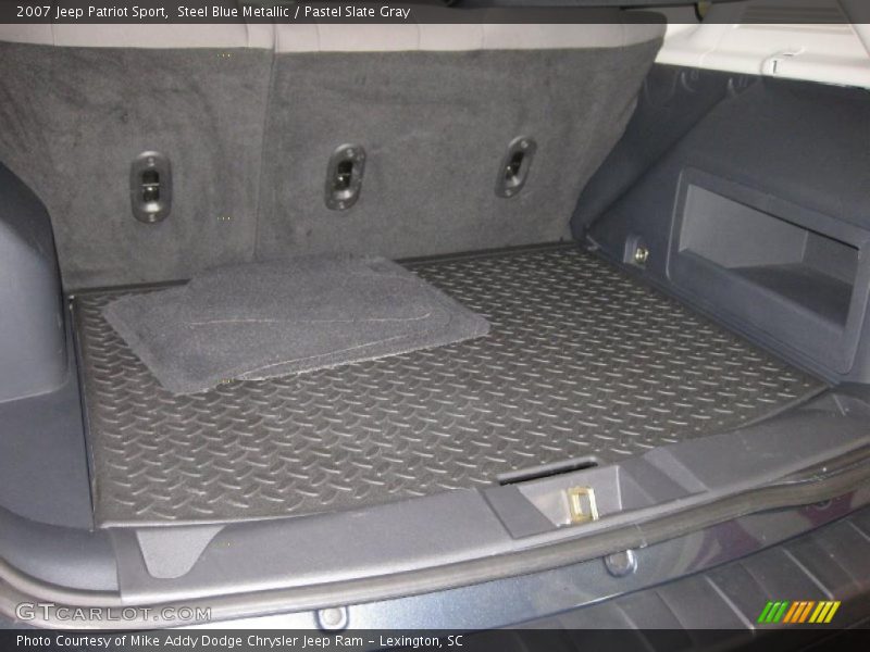 Steel Blue Metallic / Pastel Slate Gray 2007 Jeep Patriot Sport