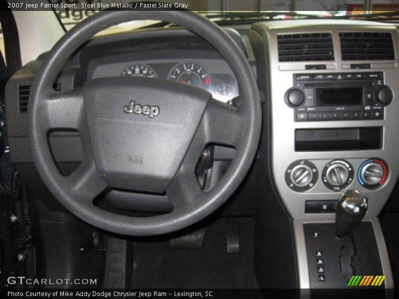 Steel Blue Metallic / Pastel Slate Gray 2007 Jeep Patriot Sport