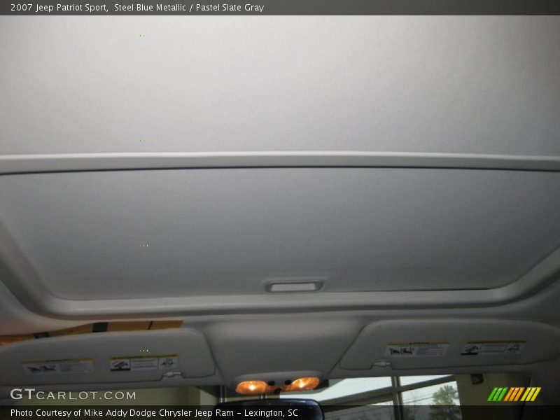 Steel Blue Metallic / Pastel Slate Gray 2007 Jeep Patriot Sport
