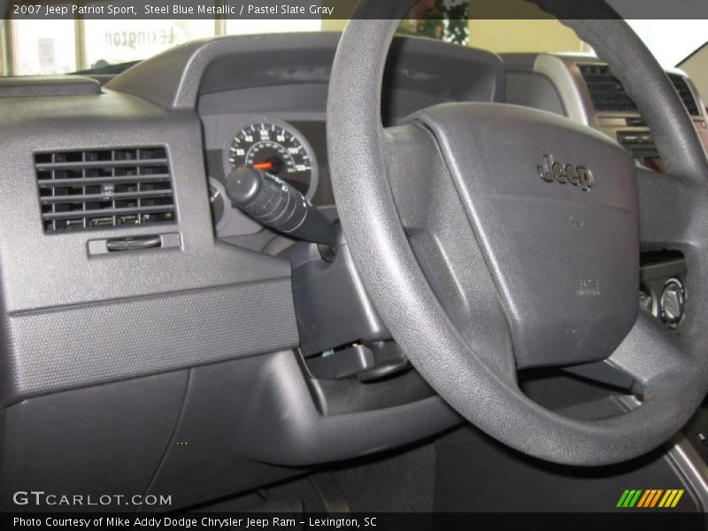 Steel Blue Metallic / Pastel Slate Gray 2007 Jeep Patriot Sport