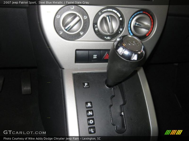 Steel Blue Metallic / Pastel Slate Gray 2007 Jeep Patriot Sport