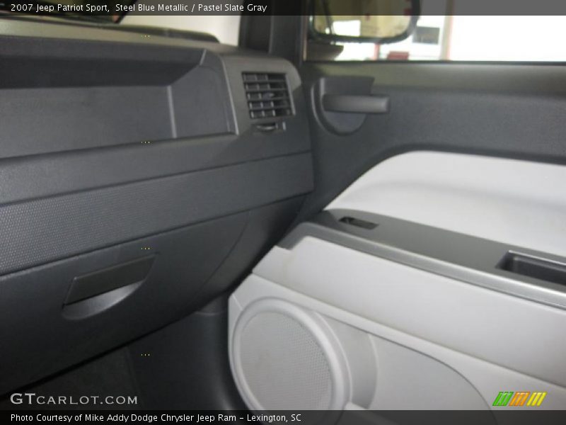 Steel Blue Metallic / Pastel Slate Gray 2007 Jeep Patriot Sport