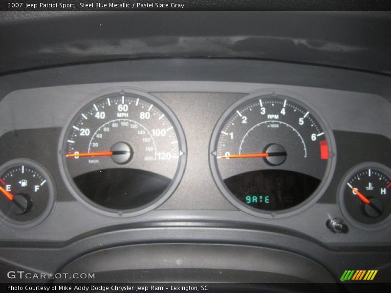 Steel Blue Metallic / Pastel Slate Gray 2007 Jeep Patriot Sport