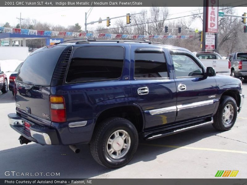 Indigo Blue Metallic / Medium Dark Pewter/Shale 2001 GMC Yukon SLT 4x4