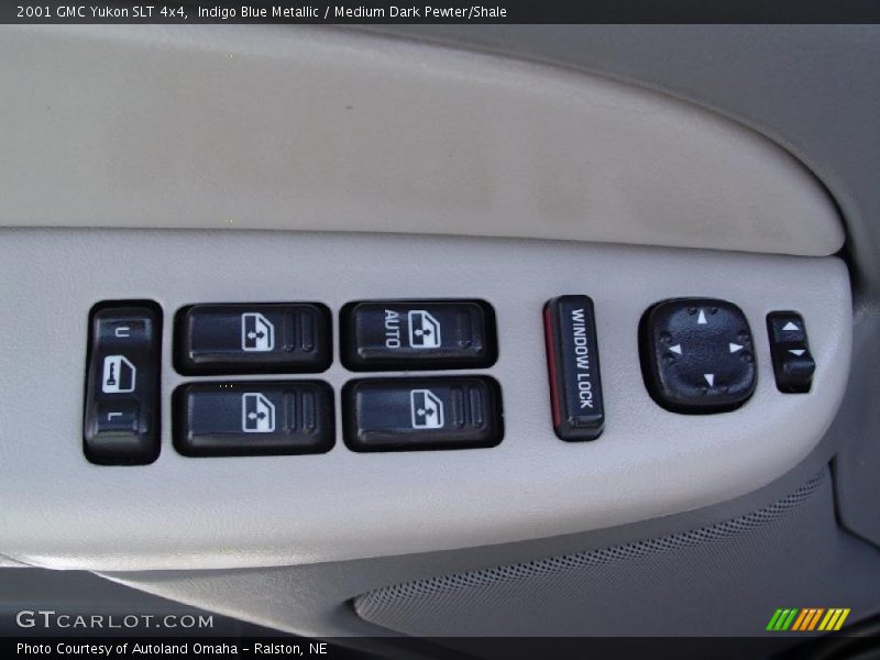 Indigo Blue Metallic / Medium Dark Pewter/Shale 2001 GMC Yukon SLT 4x4