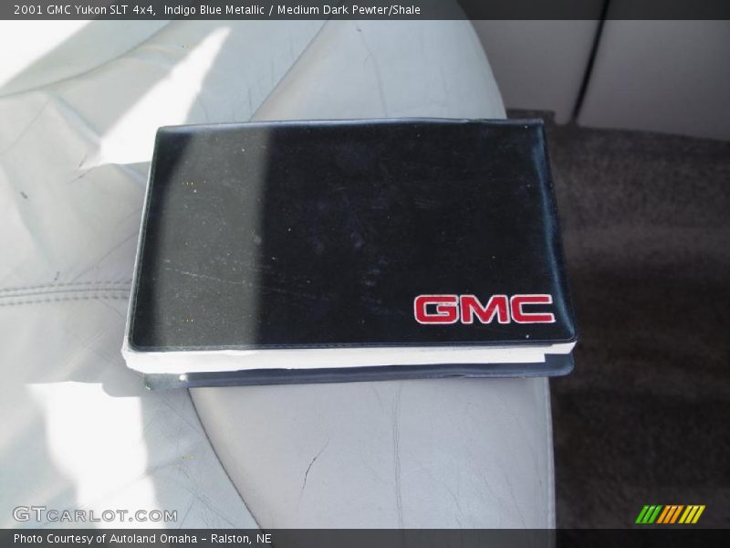 Indigo Blue Metallic / Medium Dark Pewter/Shale 2001 GMC Yukon SLT 4x4