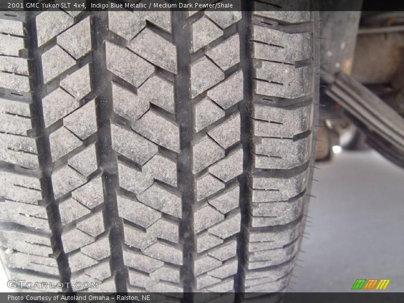 Indigo Blue Metallic / Medium Dark Pewter/Shale 2001 GMC Yukon SLT 4x4