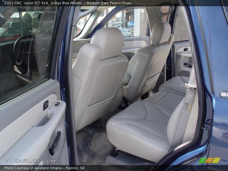 Indigo Blue Metallic / Medium Dark Pewter/Shale 2001 GMC Yukon SLT 4x4
