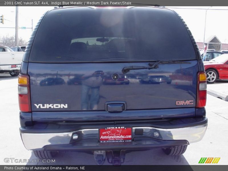 Indigo Blue Metallic / Medium Dark Pewter/Shale 2001 GMC Yukon SLT 4x4
