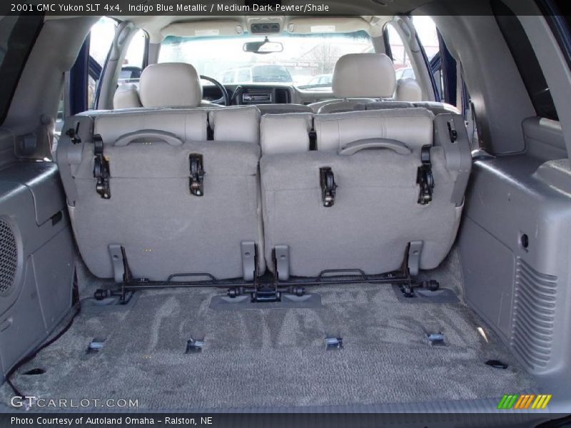 Indigo Blue Metallic / Medium Dark Pewter/Shale 2001 GMC Yukon SLT 4x4