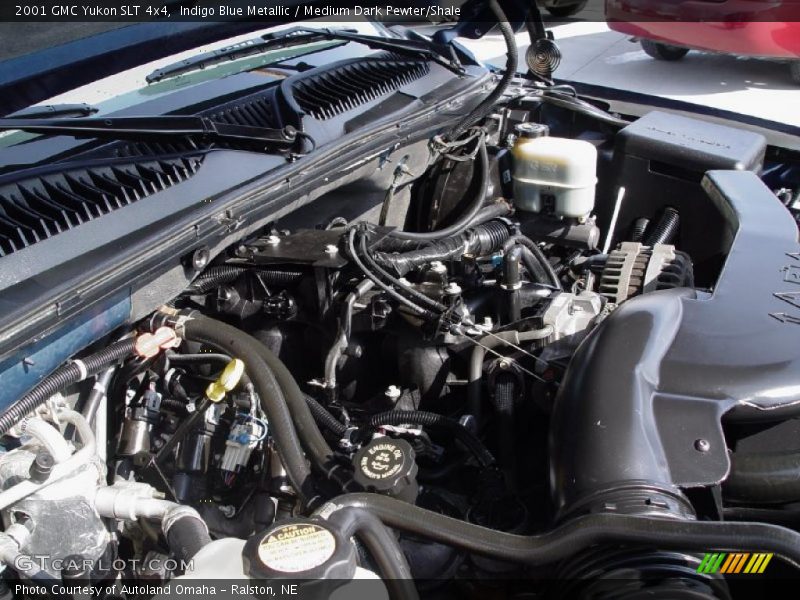 Indigo Blue Metallic / Medium Dark Pewter/Shale 2001 GMC Yukon SLT 4x4
