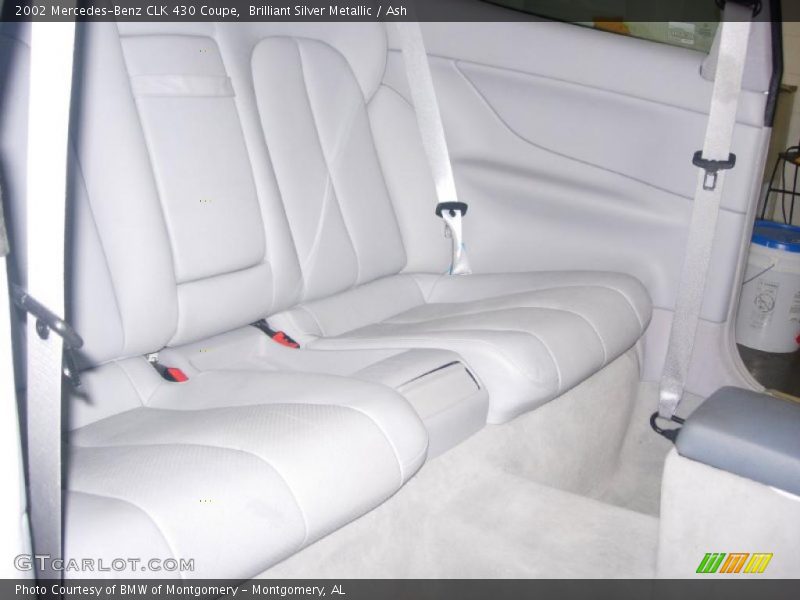 Brilliant Silver Metallic / Ash 2002 Mercedes-Benz CLK 430 Coupe