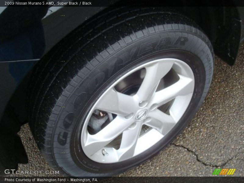 Super Black / Black 2009 Nissan Murano S AWD