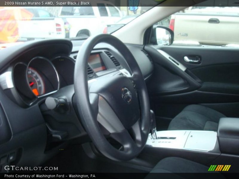 Super Black / Black 2009 Nissan Murano S AWD