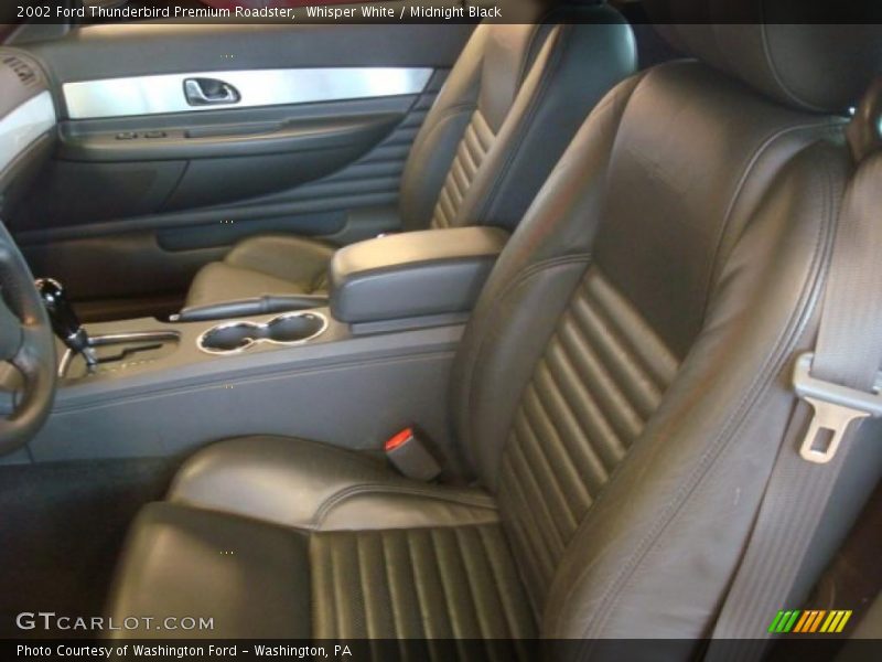 Whisper White / Midnight Black 2002 Ford Thunderbird Premium Roadster
