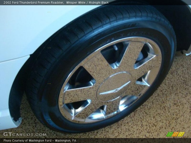Whisper White / Midnight Black 2002 Ford Thunderbird Premium Roadster
