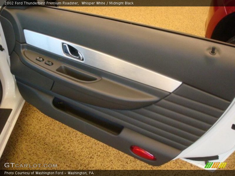 Whisper White / Midnight Black 2002 Ford Thunderbird Premium Roadster
