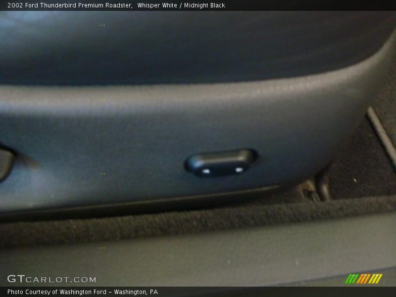 Whisper White / Midnight Black 2002 Ford Thunderbird Premium Roadster