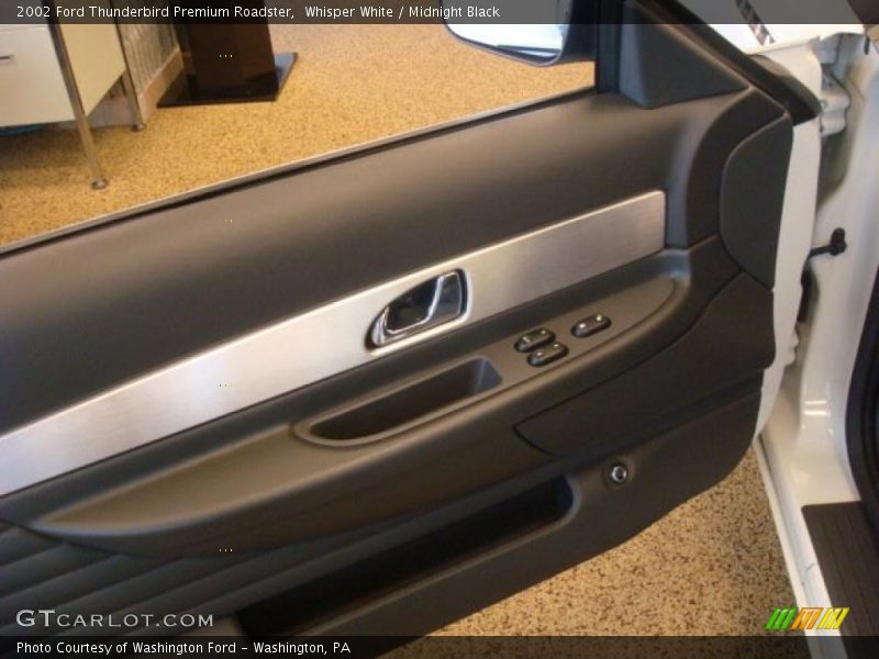 Whisper White / Midnight Black 2002 Ford Thunderbird Premium Roadster