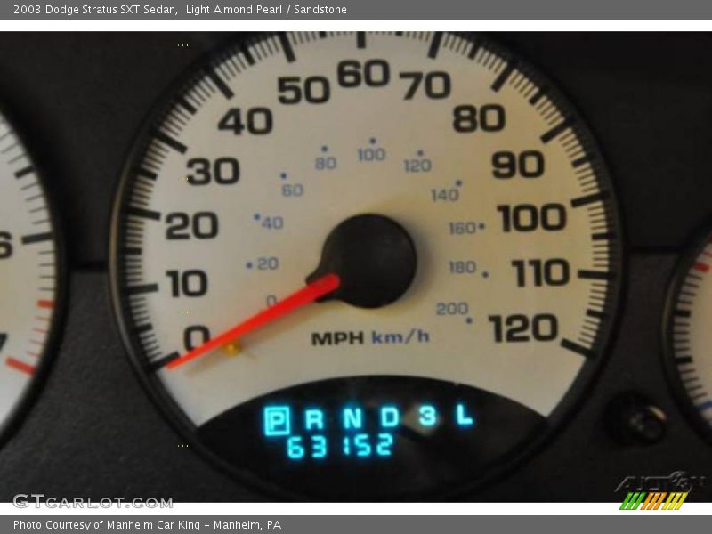 Light Almond Pearl / Sandstone 2003 Dodge Stratus SXT Sedan